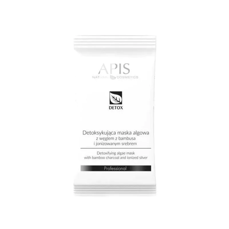 APIS  detox méregtelenítő algamaszk bambusz szénnel és ionizált ezüsttel 20g